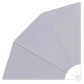 vidaXL Faltbarer Balkonfächer 140 x 140 cm grau