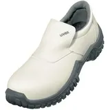 Uvex - xenova® hygiene Sicherheitshalbschuh S2 Slipper 6962/8, weiß, Gr. 36