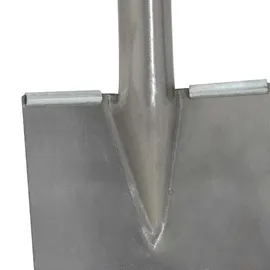 vidaXL Schaufelkopf Schwarz 34,5 x 24 cm Pulverbeschichteter Stahl