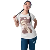 Mister Tee David Bowie Weiß S
