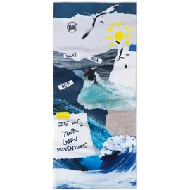 Buff Coolnet UV Schal, blau - -