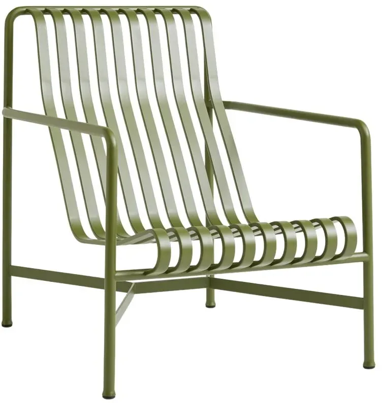 Hay Palissade Lounge Chair High Sessel Olive