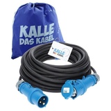 KALLE DAS KABEL Kalle Verlängerungskabel CEE 230V 16A 2,5mm2 IP44 20 Meter