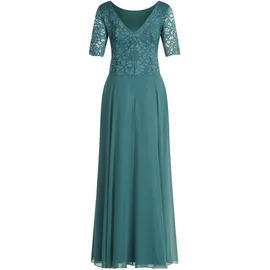 Vera Mont Abendkleid Spitze Grün 40