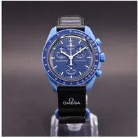 Swatch Moonswatch Mission to Neptun Bioceramic 42 mm SO33N100