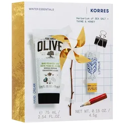 Korres Winter Essentials Hand- und Lippen Pflegeset