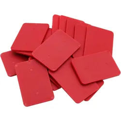 Kunststoff Unterlegplatten - bis 5 Tonnen belastbar 40x60 mm Stärke: 3 mm