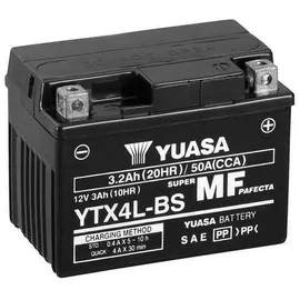 YUASA YTX4L-BS 3,2 Ah 50 A