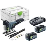 FESTOOL Akku-Stichsäge Festool CARVEX PSC 420 EB-Basic Akku Pendelstichsäge 18 V 120 mm (576