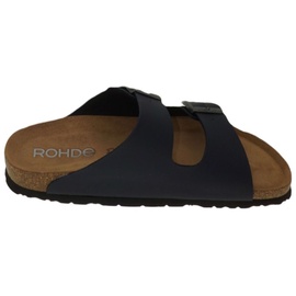 Rohde Grado Schuhe Sandalen Pantoletten Clogs, Größe:46 EU, Farbe:Blau