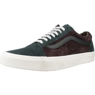 Old Skool Pig Suede/Plaid Scarab 41