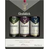 Glenfiddich Distillery Glenfiddich Single Malt Scotch Tasting-Set 3 Flaschen 40% vol. 3 x 0,05 l