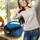 Cyberlux Tragbarer CD-Player Kinder Radio Blau