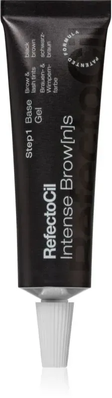 RefectoCil Intense Brow[n]s Base Gel Farbe für Augenbrauen und Wimpern mit Gel-Textur Farbton Black Brown 15 ml