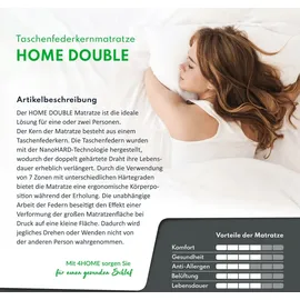 Fdm HOME DOUBLE 80 x 200 cm H3/H5