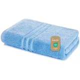 LAVEA Elena Badetuch 100 x 150 cm blau