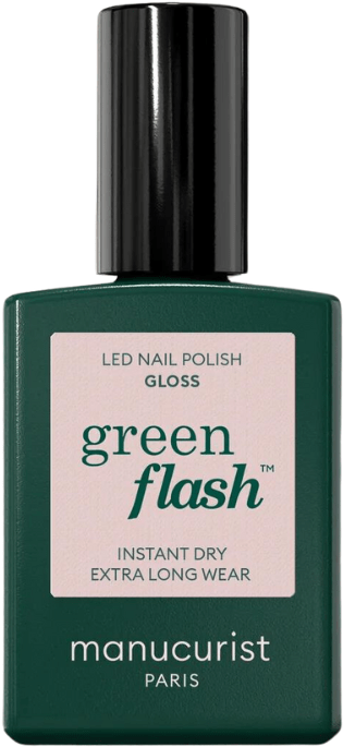 Green Flash Nail Polish Gloss