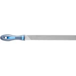 PFERD PLUS-Feile mit Heft Flachstumpf 250mm Spezialhieb vermindert Zusetzen der Feile