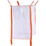 Safetytex Kaminholz Big Bag - 1.000 kg Tragkraft - 80 x 95 x 100 cm oder 90 x 90 x 140 cm - luftdurchlässiger Brennholz Holzsack/Firewoodbag - Holzbag für Brennholz & Gartenabfälle (5 Stück)