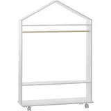 Atmosphera Kinderkleiderschrank SWAGGY onesize MDF weiß