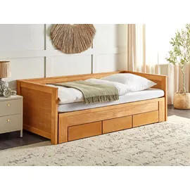 Beliani CAHORS 90 x 200 cm Braun