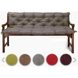 sunnypillow Bankauflage 190 x 50 x 50 cm grau 1 St.