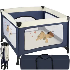 Tectake Tommy Junior 105 x 105 cm blau