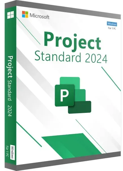 Microsoft Project 2024 Standard | Sofortdownload + Produktschlüssel