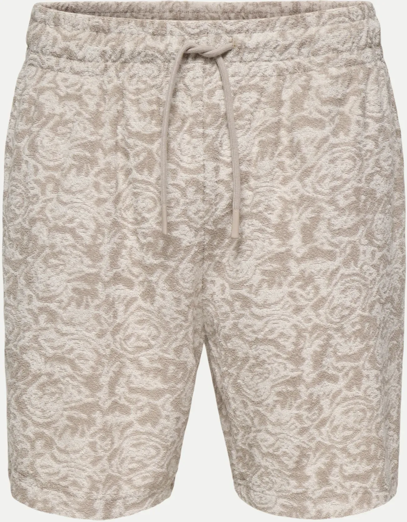 Frottee Shorts Beige S