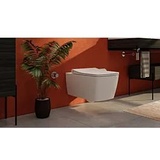 Vitra Aquacare Metropole Wand-Tiefspül-WC-Set 7672B003-6203 mit Bidetfunktion, weiß