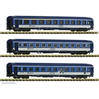 Fleischmann N 6260030 - 3-tlg. Set: Eurofima-Wagen, CD