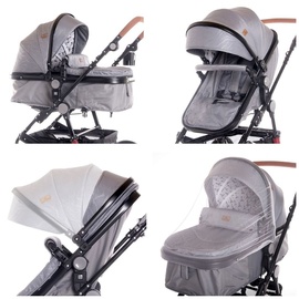 Lorelli Lora grau/schwarz