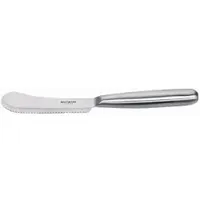 Westmark Frühstücksmesser 10 cm Silber mit ergonomischem Griff und Wellenschliff