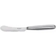 Westmark Frühstücksmesser 10 cm Silber mit ergonomischem Griff und Wellenschliff