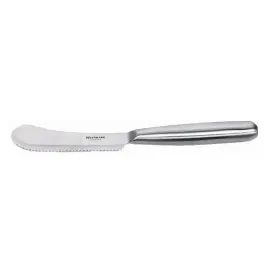 Westmark Frühstücksmesser 10 cm Silber mit ergonomischem Griff und Wellenschliff