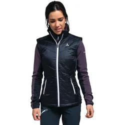 Schöffel Hybrid-Weste Hybrid Stams Vest (strapazierfähig, atmungsaktiv) navyblau Damen