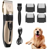 Leiser Hundeschermaschine, Katzenschere, Hundeschermaschine Für Langes, Dickes Fell, Tierhaarschneidemaschine, Kabellose, Wiederaufladbare, Professionelle Schermaschine Für Hunde, Katzen Und Kaninchen