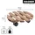 Wagner System WAGNER® design yourself Pflanzenroller COUNTRY GH 0183 Holz dunkelbraun rund 30,0 x 8,2 cm