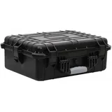 vidaXL Flugkoffer Tragbar Aufbewahrungskoffer Schwarz 52x40x19 cm