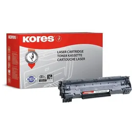KORES Kompatibel zu HP CB435A Schwarz