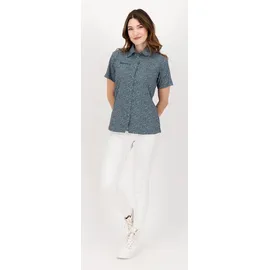DEPROC activ Outdoorbluse navy flower 44