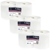 Sarcia.eu Papierhandtuch ELLIS Ecoline zweilagiges Zellulose-Reinigungstuch, Papierhandtuch (6-St)