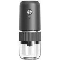 Elektrische Kaffeemühle, Tragbare USB Wiederaufladbare Espresso Kaffee Mühle mit Keramik Kegelmahlwerk und Einstellbaren Mahleinstellungen für Kaffeebohnen Gewürze Bohnen