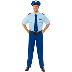 Polizist Herrenkostüm Deluxe - S