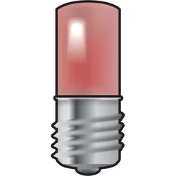 Niko Züblin 170-37003 E10 Kontrollleuchte mit roter LED für 6 A Taster oder Anzeigeeinheiten 17037003