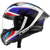 LS2 Thunder GP Aero Raute Blau/Rot L