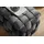Jahnke Hockerbank WEB ART L Samt 118 x 43 x 50 cm Grau