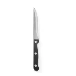 Hendi Steak-Messer, Edelstahl, schwarz