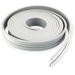 C-Profil Gummierung aus Silikon für Schelleneinbindung  / (Bandbreite) 12 mm