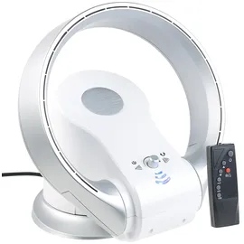 Sichler Haushaltsgeräte Rotorloser 360 Tischventilator Weiß